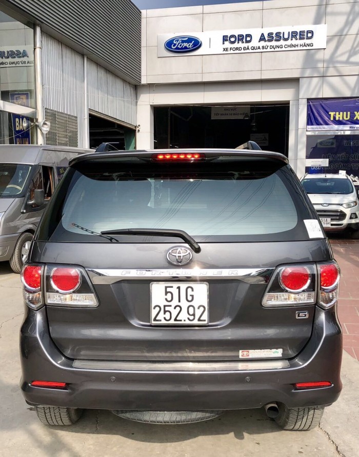 Bán Toyata Fortuner sx 2k15 ghi xám