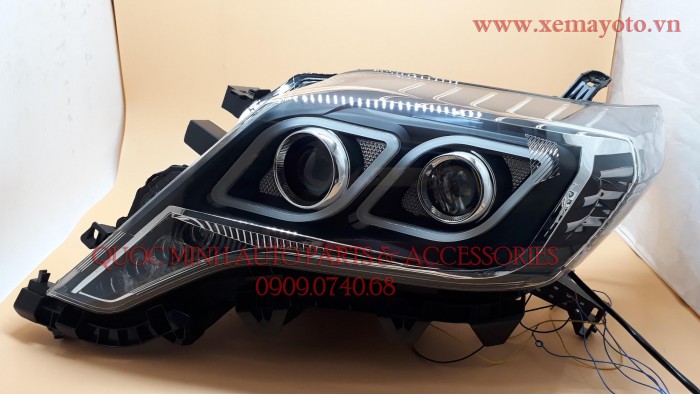 Đèn pha cho Toyota Prado 2016 ngon cực