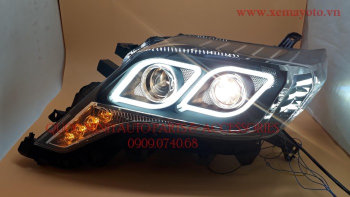 Đèn pha cho Toyota Prado 2016 ngon cực