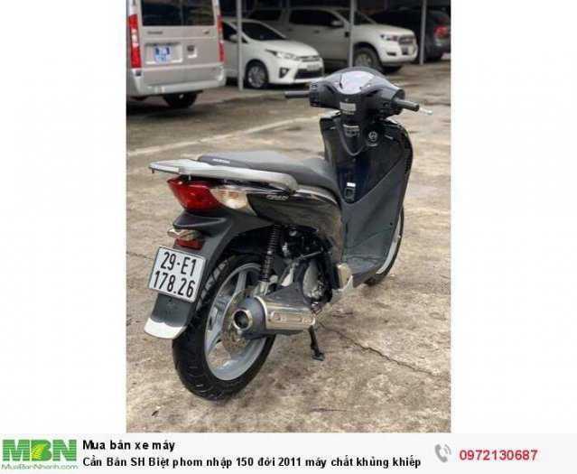 Cần Bán SH Việt phom nhập 150 đời 2011 máy chất khủng khiếp- Biển Hà Nội.