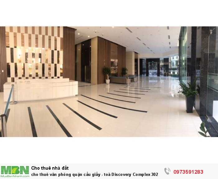 Cho thuê văn phòng quận cầu giấy - toà Discovery Complex 302 Cầu Giấy