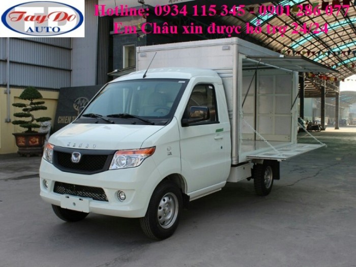 Bán xe tải Kenbo chiến thắng+ thùng kín cánh dơi+ giá cạnh tranh+ ô tô Tây Đô Kiên Giang