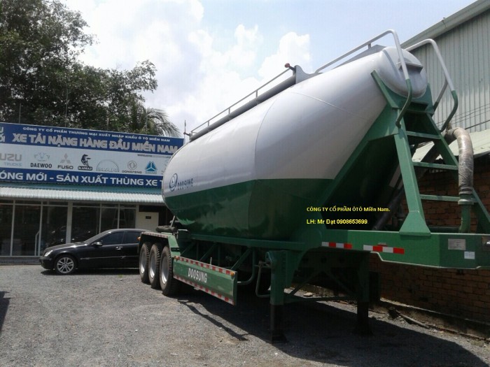 Bán XITEC (chở xi măng rời,xi măng xá),31 khối,3 trục,giá rẻ,xe có sẵn.