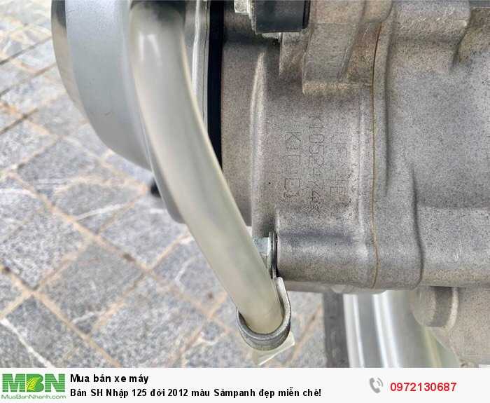 Bán SH Nhập 125 đời 2012 màu Sâmpanh đẹp miễn chê!