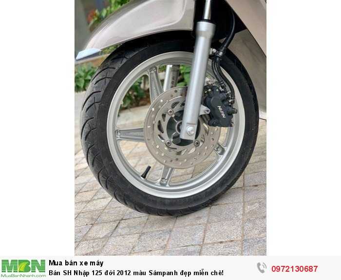 Bán SH Nhập 125 đời 2012 màu Sâmpanh đẹp miễn chê!