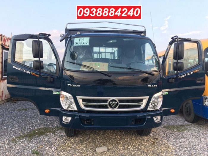 Bán trả góp xe tải Thaco Ollin 720 New 7.5 tấn mới nhất thùng dài 6m2 Long An Tiền Giang Bến Tre