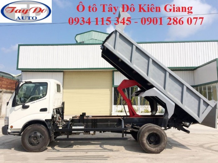 Xe ben Hino 4.5 Tấn – WU342L – 4T5 – 3.8 Khối - xe tải Tây Đô Kiên Giang