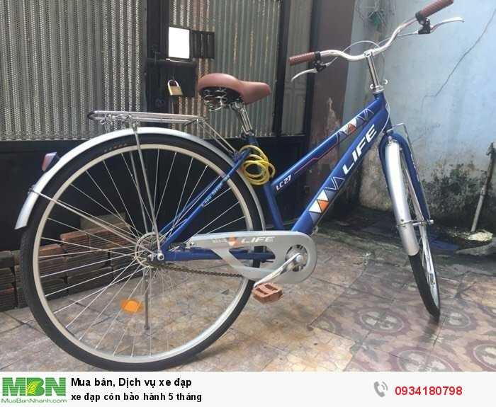 Xe đạp còn bảo hành 5 tháng