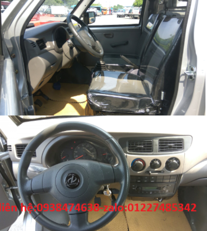 Xe tải nhỏ dongben thùng bạt giá rẻ