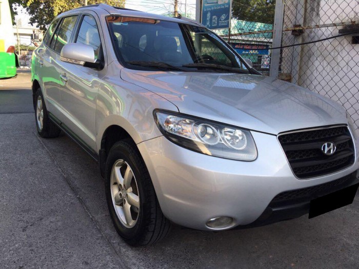 Bán xe Hyundai Santafe 2009 số sàn máy xăng Full option trang bị 10 tui khí