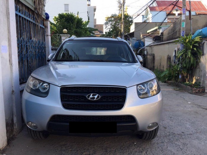Bán xe Hyundai Santafe 2009 số sàn máy xăng Full option trang bị 10 tui khí