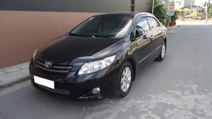 Cần tiền trả nợ bán gấp xe Altis đơi 2009 số sàn màu đen bóng