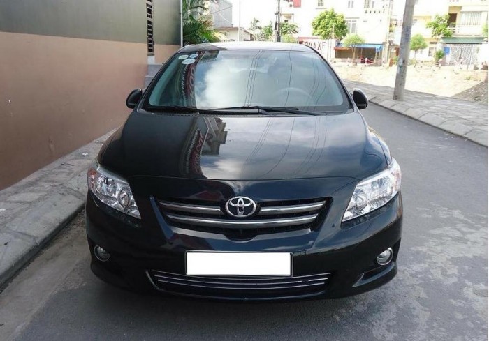 Cần tiền trả nợ bán gấp xe Altis đơi 2009 số sàn màu đen bóng