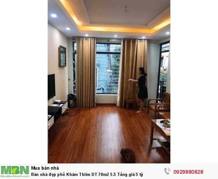 Bán nhà đẹp phố Khâm Thiên DT 70m2 5.5 Tầng