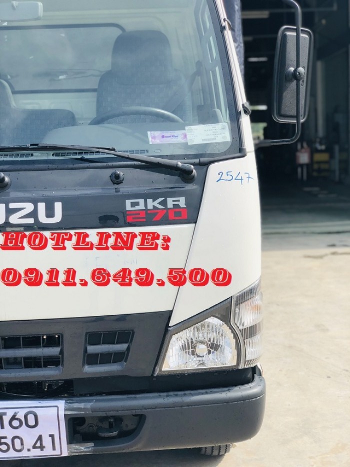 Bán xe tải Isuzu 2.2 Tấn xe nhật. 2,8 tấn ,2,9 tấn . Isuzu QKR 270, model 2018 , hỗ trợ trã góp cao