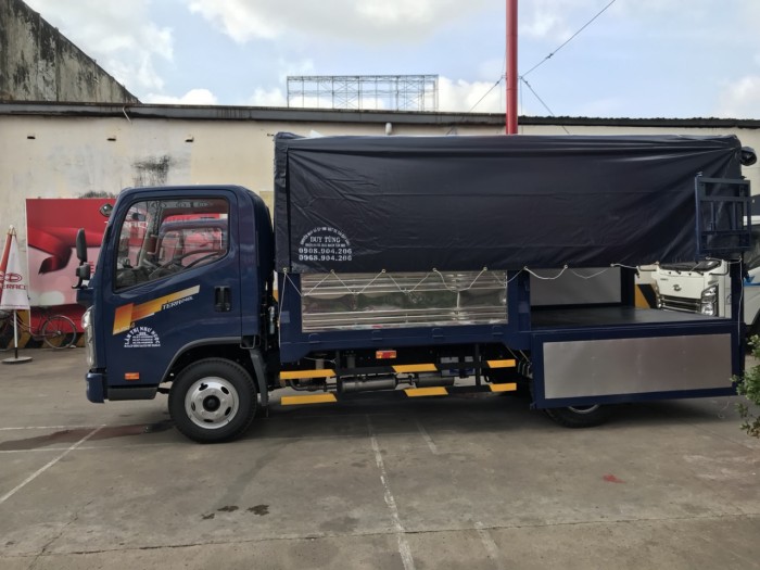 Nơi bán xe tera240L thùng dài 4m3 trả góp tại Bình Dương