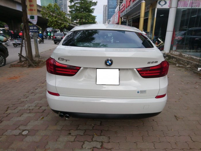 BMW 528 GT 2014 màu trắng nội thất nâu