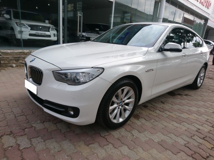 BMW 528 GT 2014 màu trắng nội thất nâu