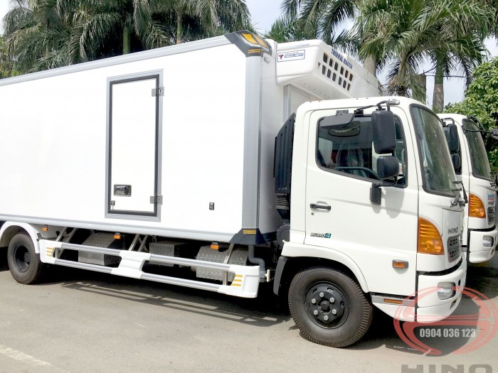 Xe tải đông lạnh Hino 6t, xe tải đông lạnh Hino 2018