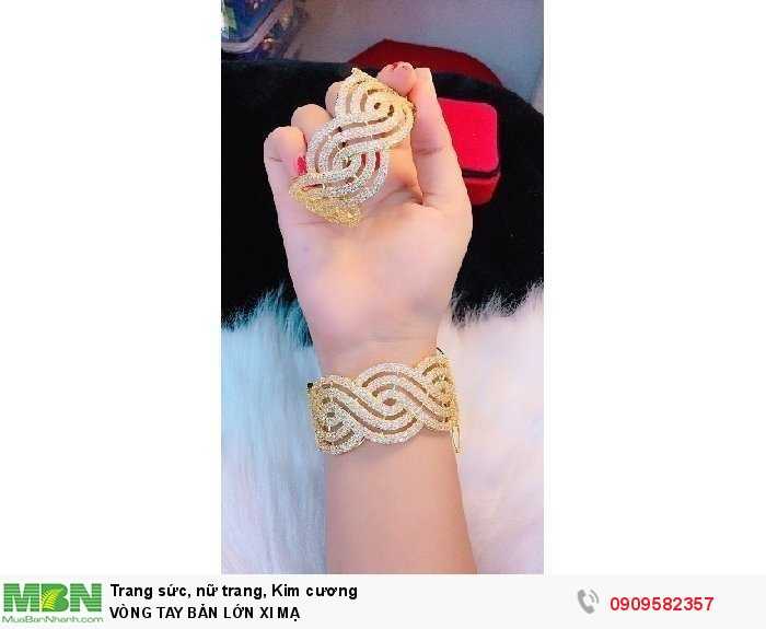 Lắc tay kim cương nam Tenis bản lớn vàng 18k - Moissanite Việt Nam