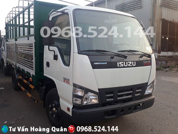 Xe tải isuzu thùng lửng , thùng dài 4m3 cam kết giao xe đúng hẹn.