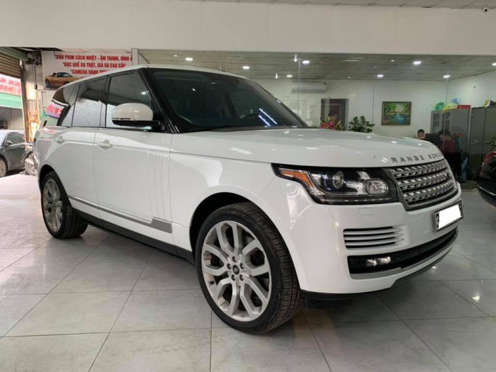 Ranger Rover Supercharged 5.0 model 2014 màu trắng