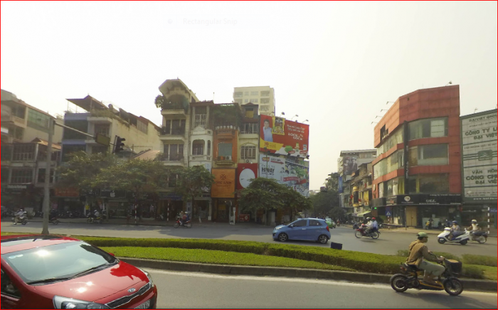 Cho thuê nhà phố mặt phố Nguyễn Trãi: 50m2, 4 tầng, mặt tiền 4m.