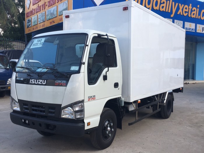 ISUZU 1.9 - 2.5 tấn thùng compossite dài 4.4m TRẢ GÓP