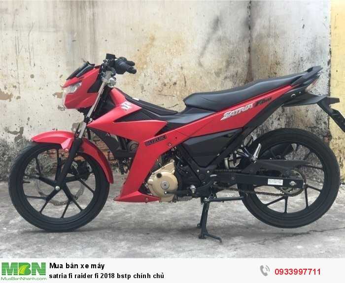 Satria fi raider fi 2018 bstp chính chủ