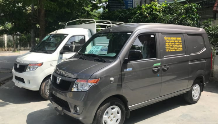 Xe Kenbo 2 chỗ 950kg, hỗ trợ vay trả góp 70-90%
