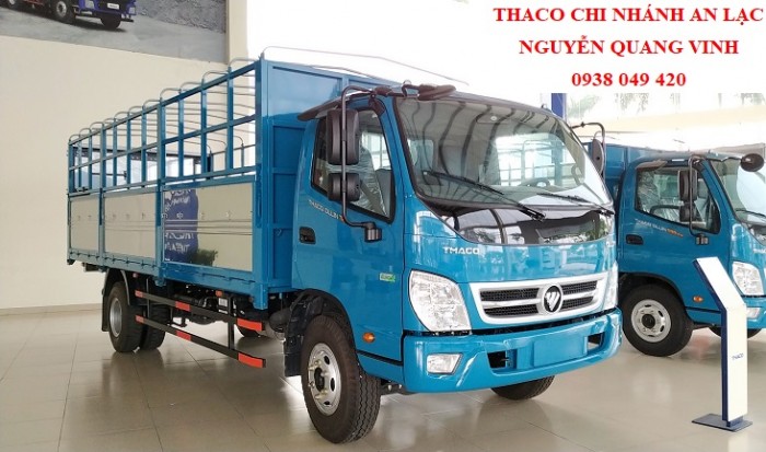 Xe tải Thaco Ollin120 - Động cơ Weichai - Thùng 6m2 - Tải trọng 7 tấn