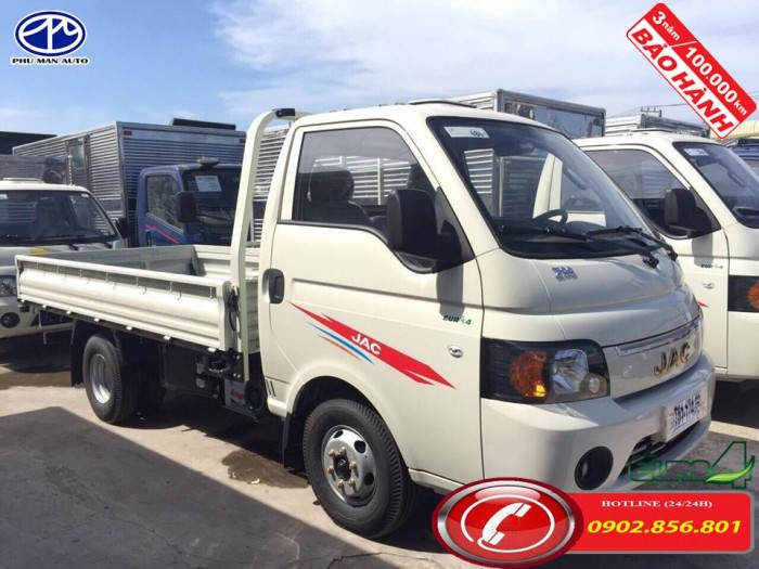 Xe tải jac/ jac x5/ 990kg – 1250kg – 1500kg – Thùng hàng dài 3 mét 2..hyundai.