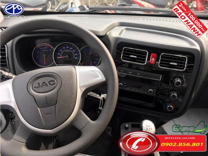 Xe tải jac/ jac x5/ 990kg – 1250kg – 1500kg – Thùng hàng dài 3 mét 2..hyundai.