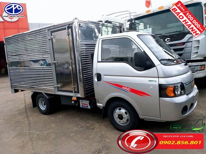 Xe tải jac/ jac x5/ 990kg – 1250kg – 1500kg – Thùng hàng dài 3 mét 2..hyundai.