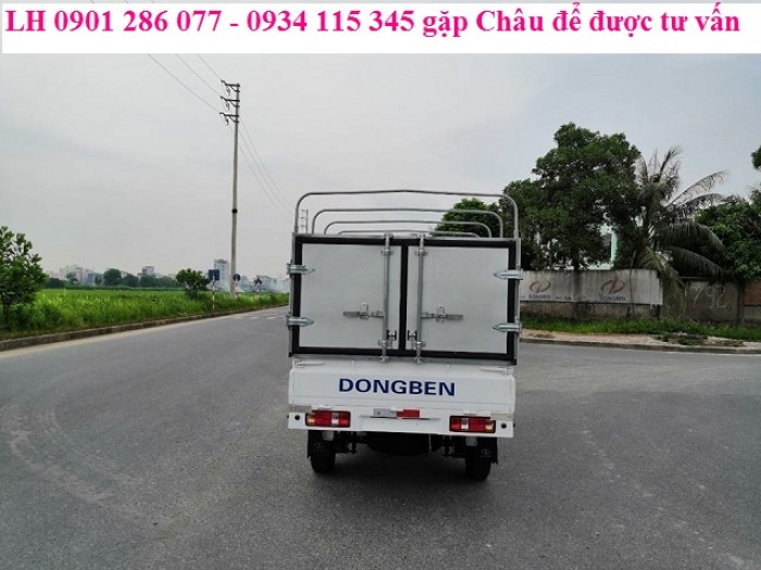 Xe tải dongben 770kg/790kg/810kg/870kg + liên kiện nhập khẩu + giá tốt