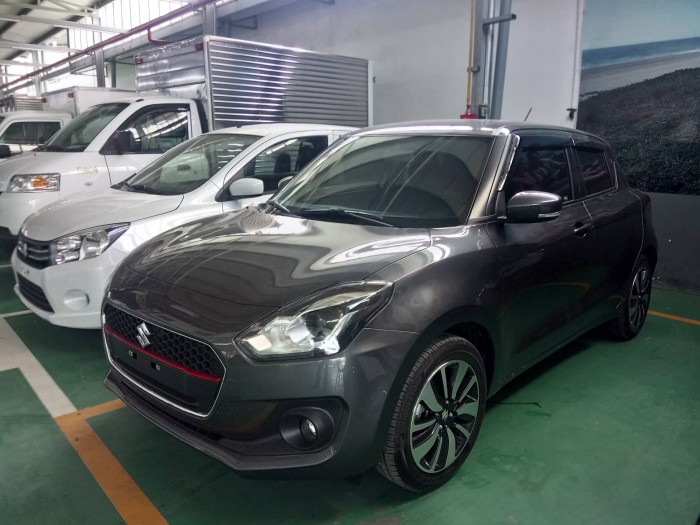 Xe Suzuki Swift 2019 màu xám