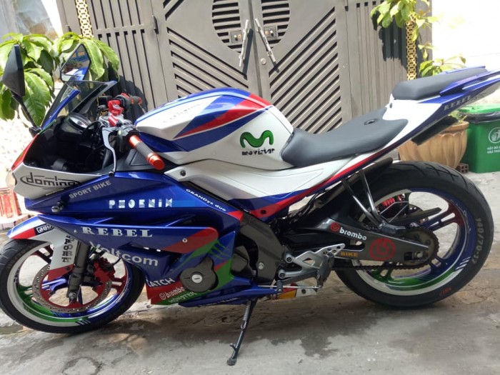 Cần bán xe Moto phoenix 175c màu xanh -trắng bstp mới 95% nguyên zin