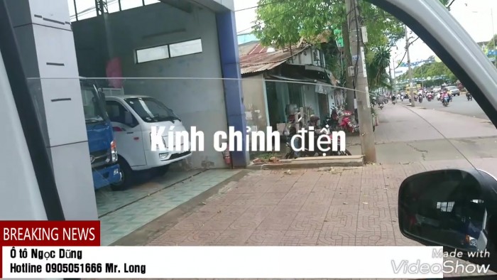 Xe tải máy xăng 750kg Veam VFT095 thùng lừng/thùng bạt/thùng kín