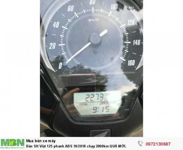 Bán SH Việt 125 phanh ABS 10/2018 chạy 2000km QUÁ MỚI.