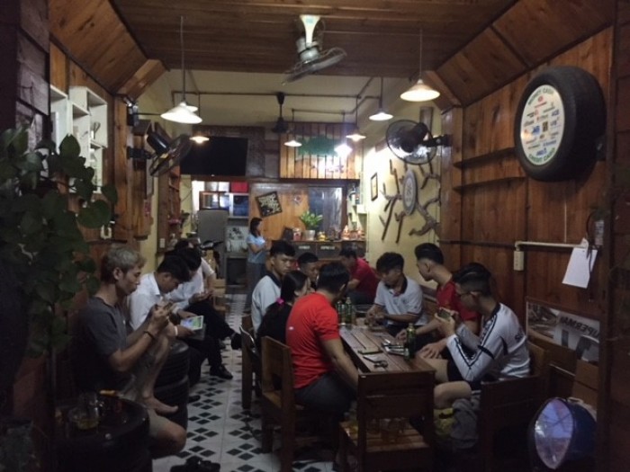 Cần sang quán cafe pha máy