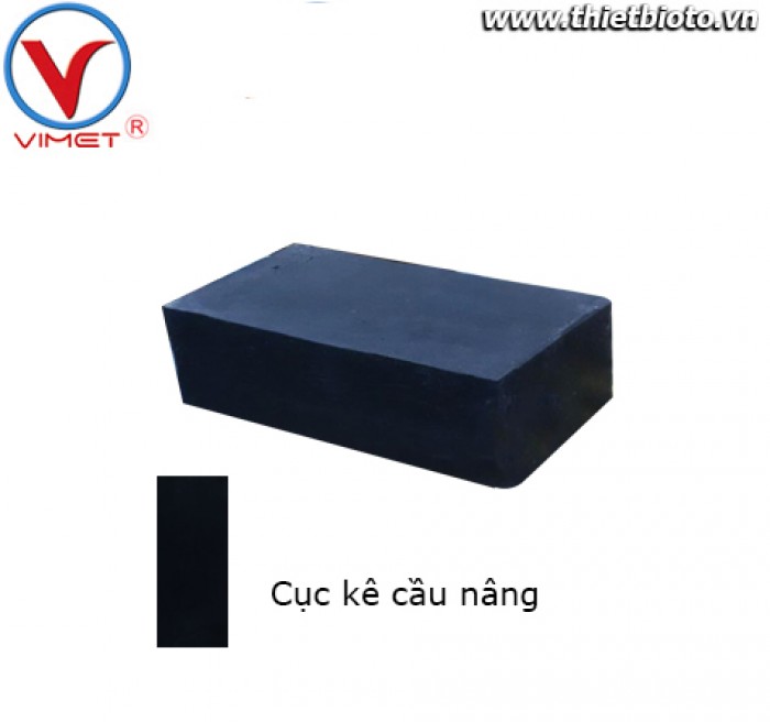 Cục cao su kê gầm cầu nâng Vimet VMCS002