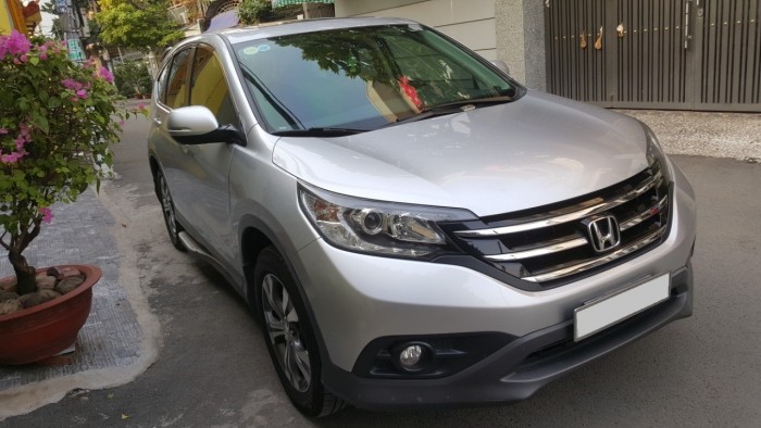 Cần bán xe Honda CRV 2015 màu bạc cực mới bản 2.4 full option