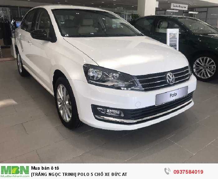 [TRẮNG NGỌC TRINH] POLO 5 CHỖ XE ĐỨC AT