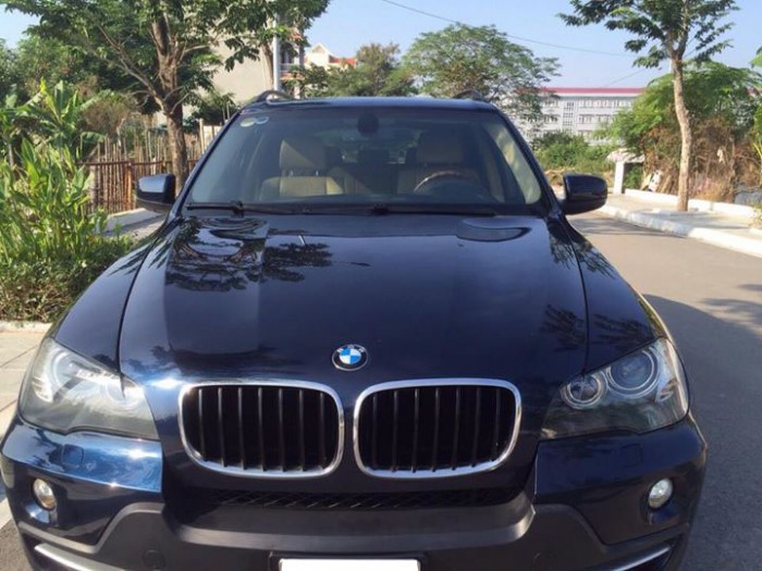 Cần bán gấp BMW X5 2007 nhập Mỹ. Xe màu xanh đá