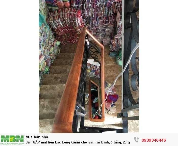 Bán GẤP mặt tiền Lạc Long Quân chợ vải Tân Bình, 5 tầng