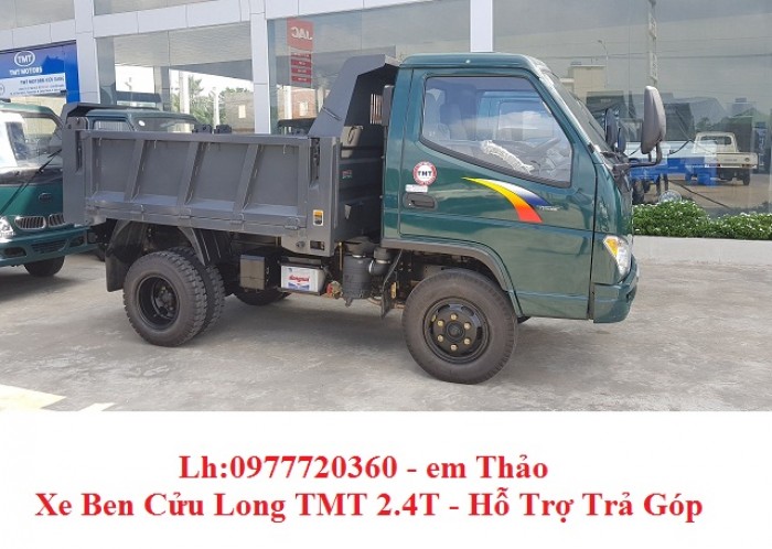 Bán xe tải ben TMT cửu long 2 tấn 4 ^ xe ben nhập khẩu 2t4/2tan4/2TAN4 I Giá đại lí tốt nhất