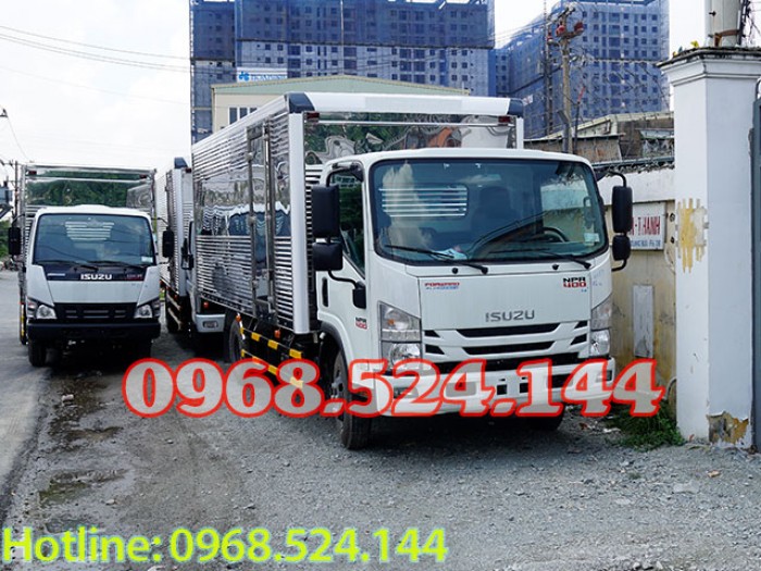 Đại lý xe tải isuzu 3T5 thùng kín, giá ưu đãi cuối năm.