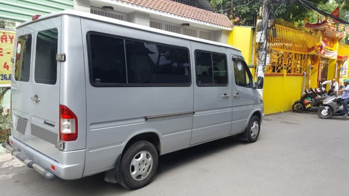 Bán Mercedes Sprinter 311 Bạc đời 2012 máy dầu số sàn 16 chỗ rất mới