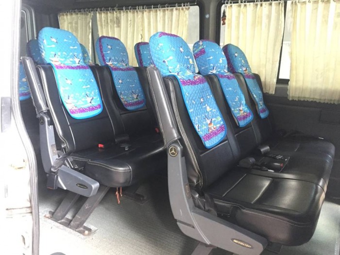 Bán Mercedes Sprinter 311 Bạc đời 2012 máy dầu số sàn 16 chỗ rất mới