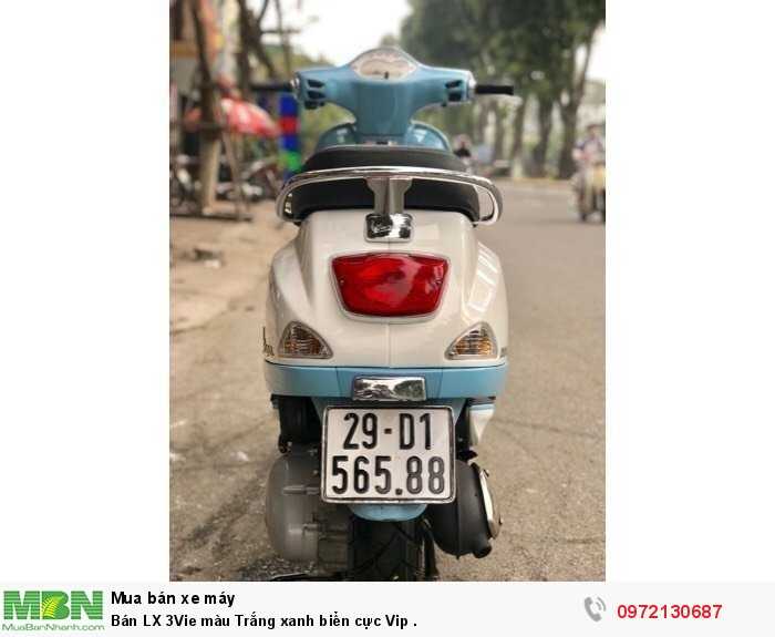 Bán LX 3Vie màu Trắng xanh biển cực Vip .
